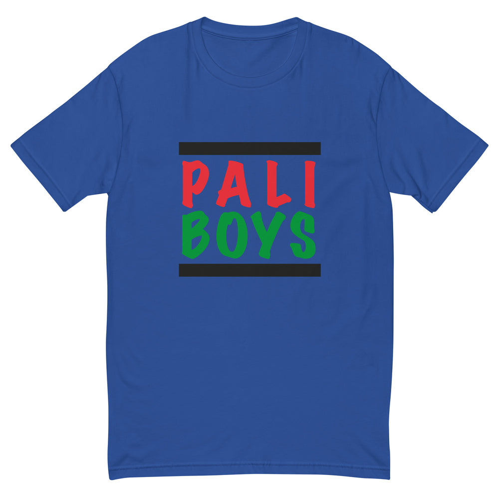 Palestinian Boys - Short Sleeve T-Shirt, Mens Fitted T Shirt Royal Blue