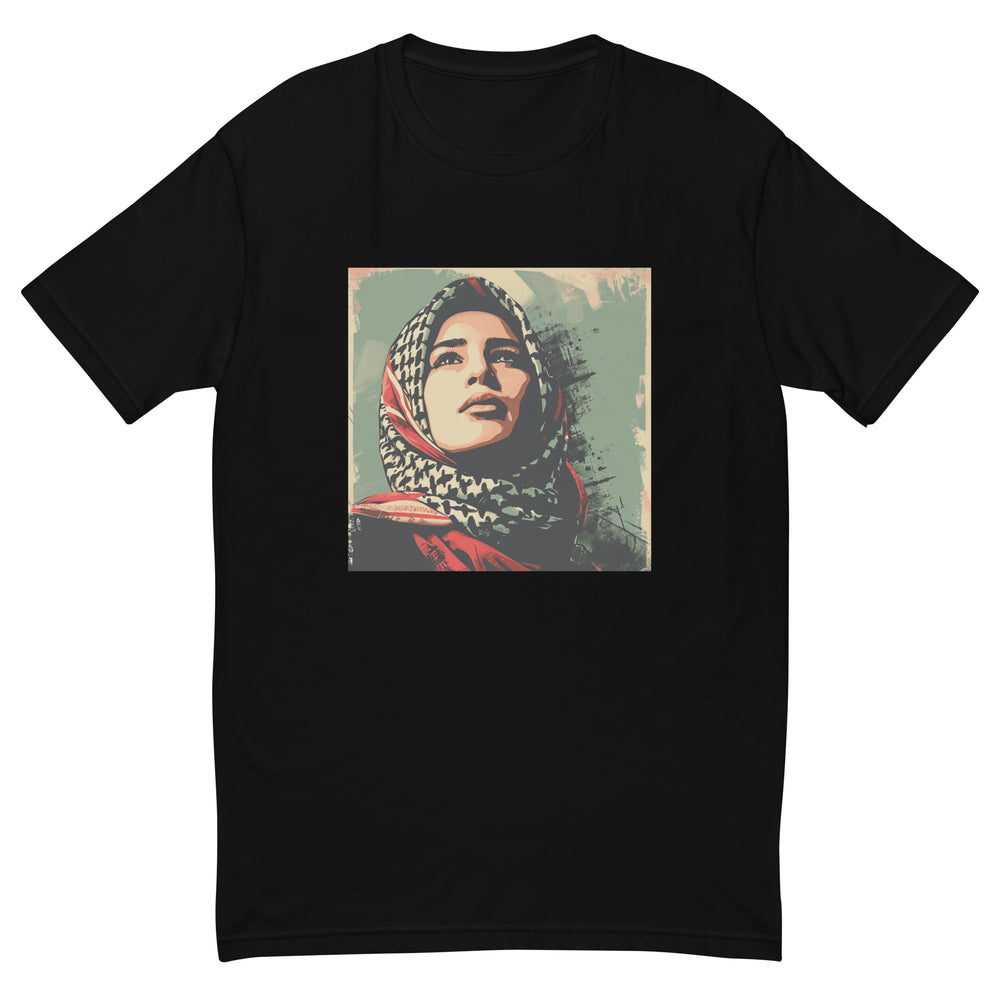 Hope - Short Sleeve T-shirt, Mens Fitted T Shirt Black