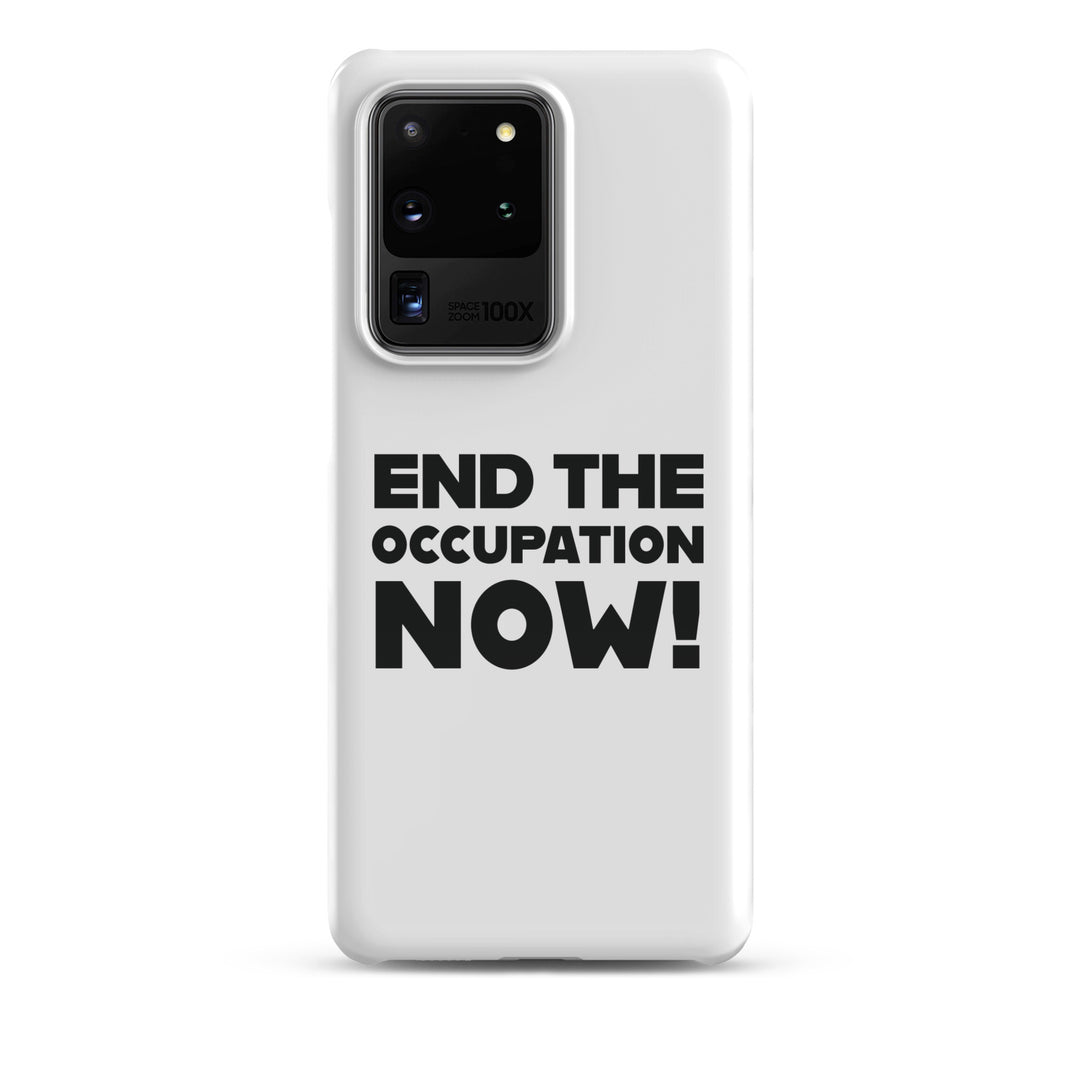 End the Occupation Now! - Snap Case for Samsung®, Samsung Glossy Samsung Galaxy S20 Ultra