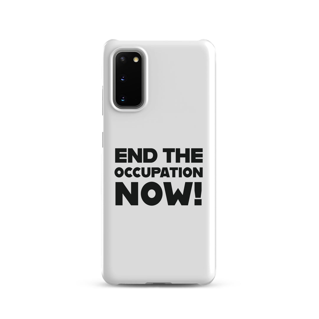 End the Occupation Now! - Snap Case for Samsung®, Samsung Matte Samsung Galaxy S20