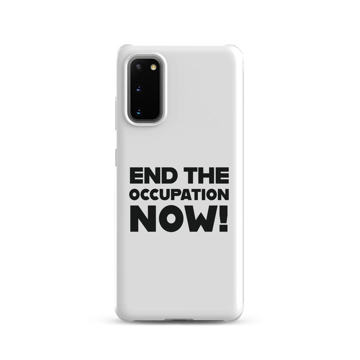 End the Occupation Now! - Snap Case for Samsung®, Samsung Matte Samsung Galaxy S20