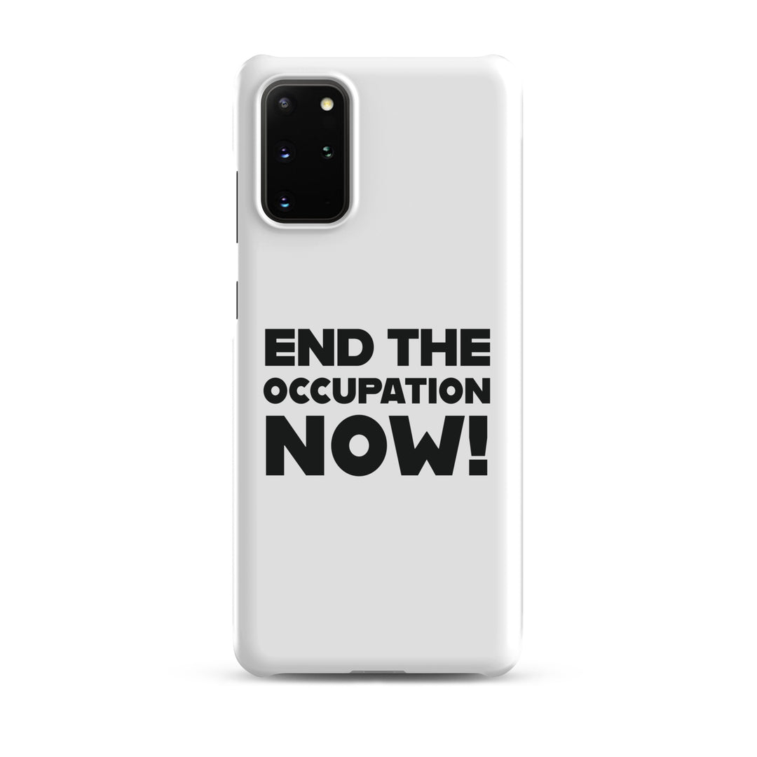 End the Occupation Now! - Snap Case for Samsung®, Samsung Matte Samsung Galaxy S20 Plus