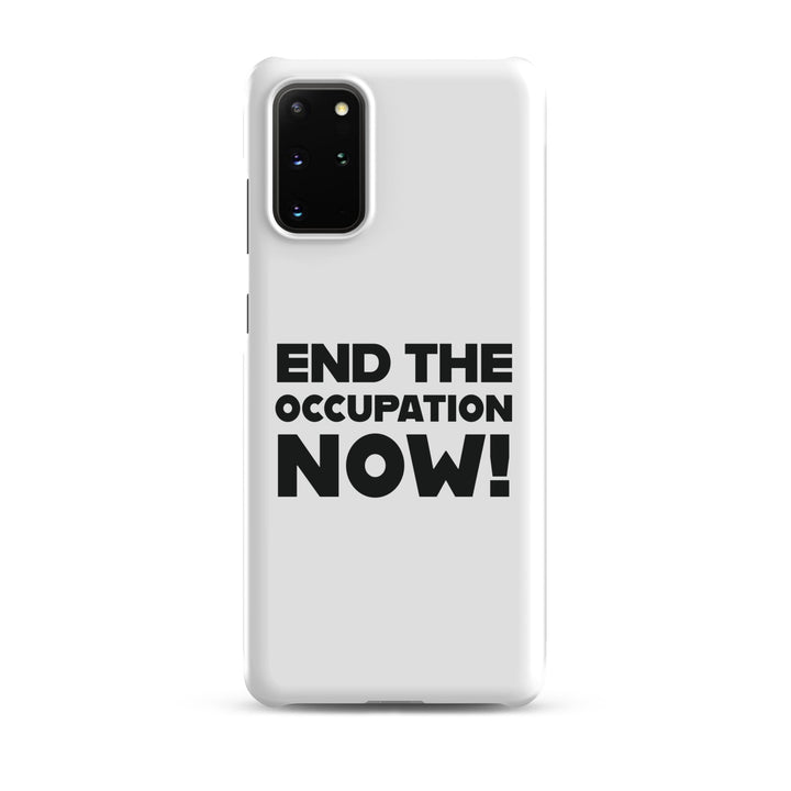 End the Occupation Now! - Snap Case for Samsung®, Samsung Matte Samsung Galaxy S20 Plus