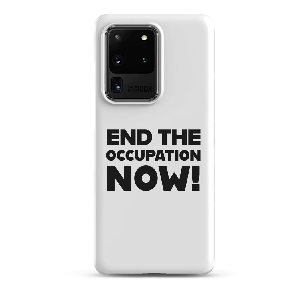 End the Occupation Now! - Snap Case for Samsung®, Samsung Matte Samsung Galaxy S20 Ultra
