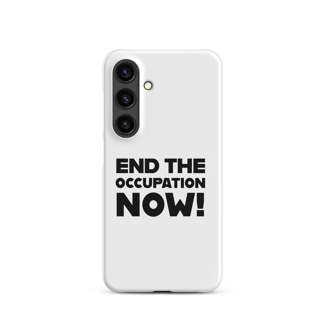 End the Occupation Now! - Snap Case for Samsung®, Samsung Matte Samsung Galaxy S24
