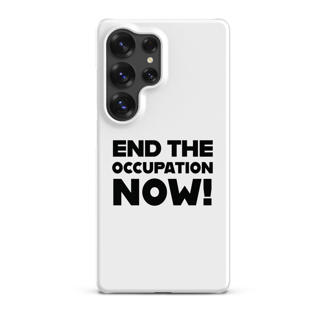 End the Occupation Now! - Snap Case for Samsung®, Samsung Matte Samsung Galaxy S25 Ultra