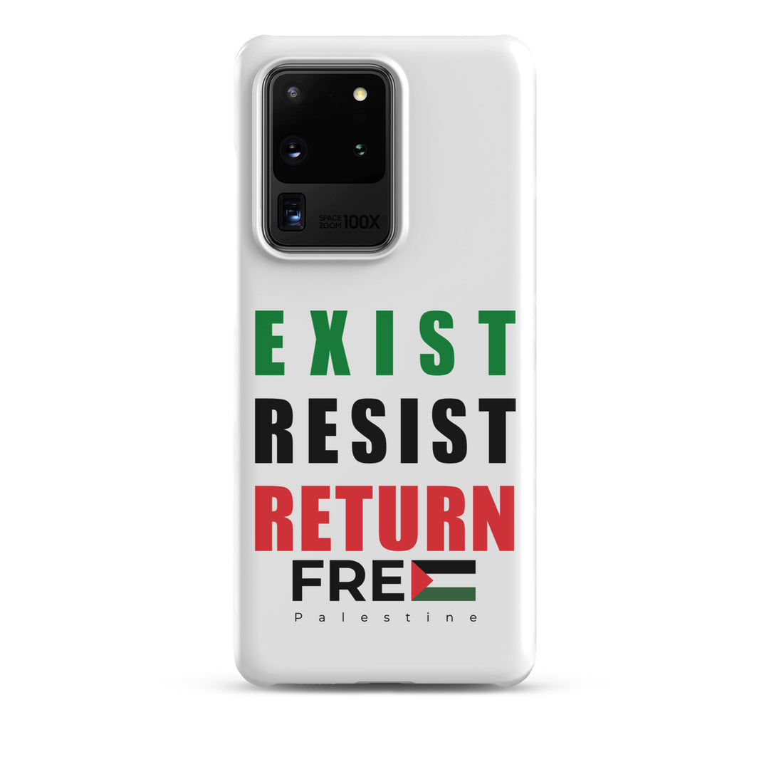Exist. Resist. Return. - Snap Case for Samsung®, Samsung Matte Samsung Galaxy S20 Ultra