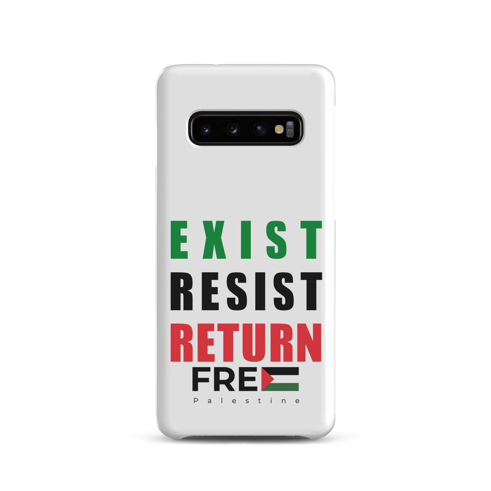 Exist. Resist. Return. - Snap Case for Samsung®, Samsung Matte Samsung Galaxy S10