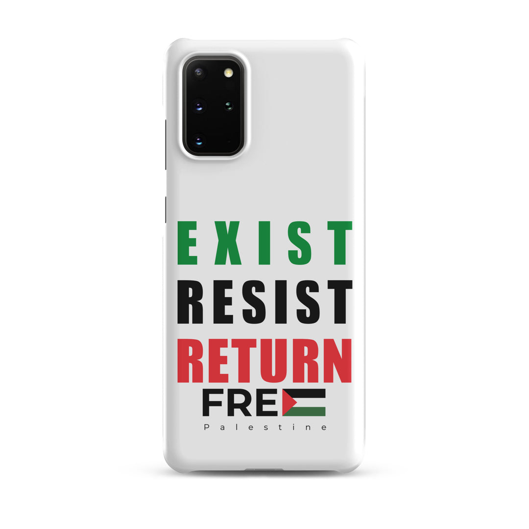Exist. Resist. Return. - Snap Case for Samsung®, Samsung Matte Samsung Galaxy S20 Plus