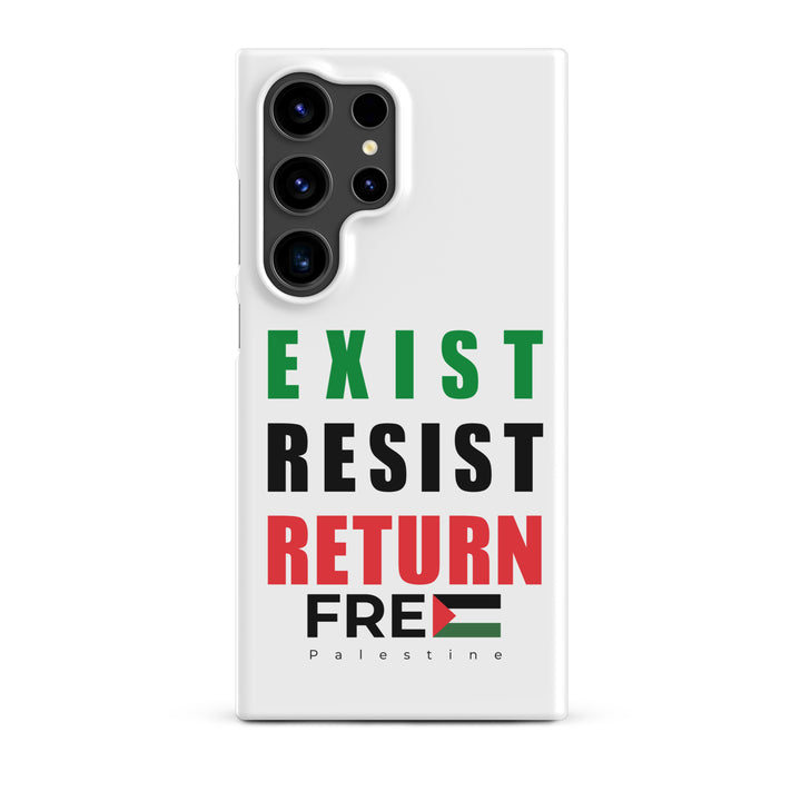Exist. Resist. Return. - Snap Case for Samsung®, Samsung Matte Samsung Galaxy S24 Ultra