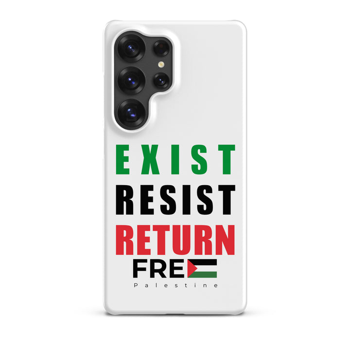 Exist. Resist. Return. - Snap Case for Samsung®, Samsung Matte Samsung Galaxy S25 Ultra