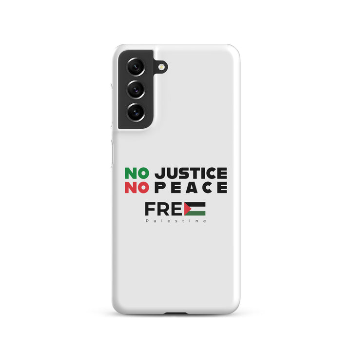 No Justice No Peace - Snap Case for Samsung®, Samsung Glossy Samsung Galaxy S21