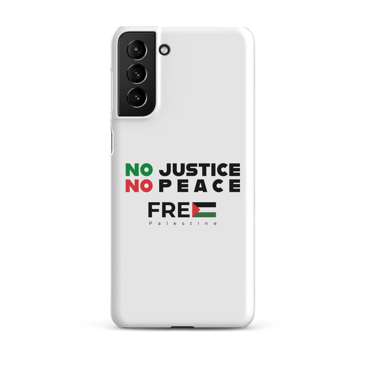 No Justice No Peace - Snap Case for Samsung®, Samsung Glossy Samsung Galaxy S21 Plus
