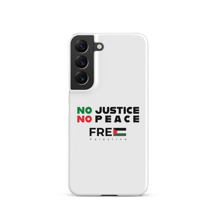 No Justice No Peace - Snap Case for Samsung®, Samsung Glossy Samsung Galaxy S22