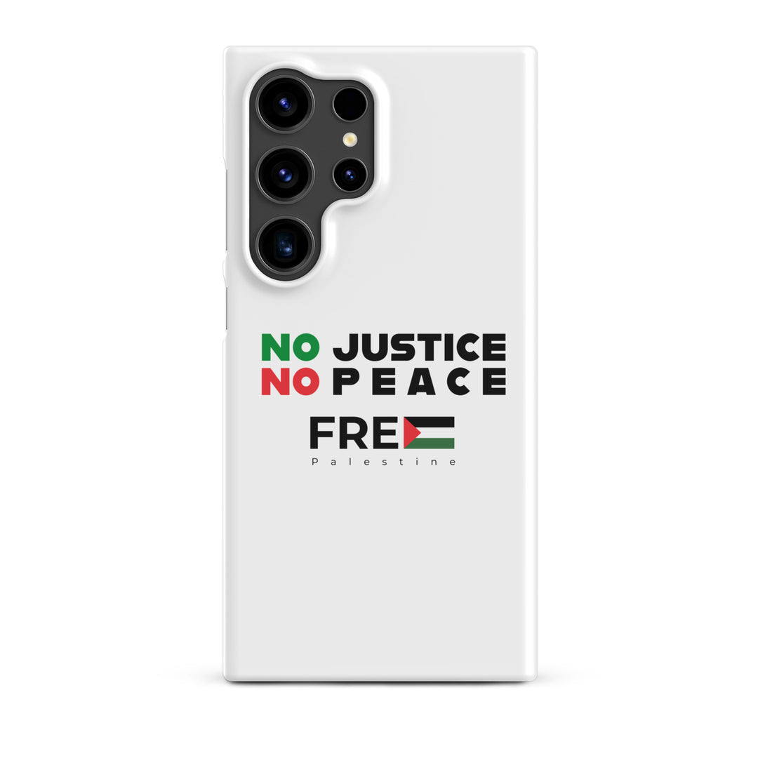 No Justice No Peace - Snap Case for Samsung®, Samsung Glossy Samsung Galaxy S24 Ultra