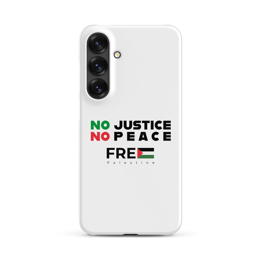 No Justice No Peace - Snap Case for Samsung®, Samsung Matte Samsung Galaxy S25 Plus