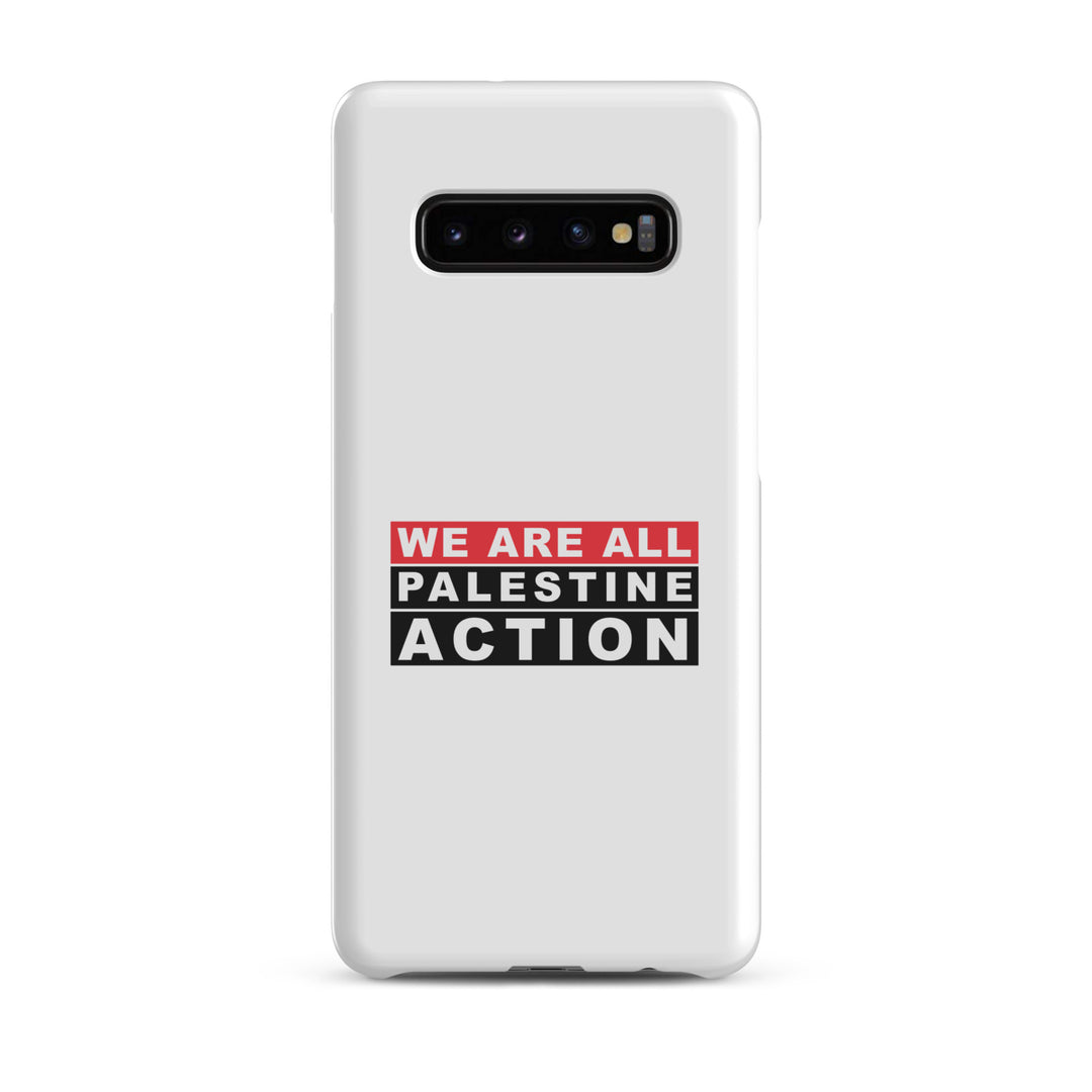 We Are All Palestine Action - Snap Case for Samsung®, Samsung Glossy Samsung Galaxy S10 Plus