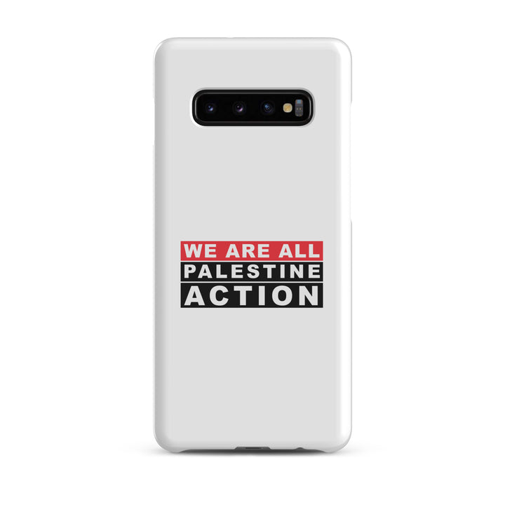 We Are All Palestine Action - Snap Case for Samsung®, Samsung Glossy Samsung Galaxy S10 Plus