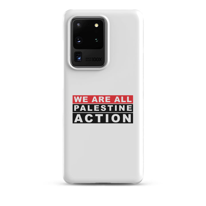 We Are All Palestine Action - Snap Case for Samsung®, Samsung Glossy Samsung Galaxy S20 Ultra