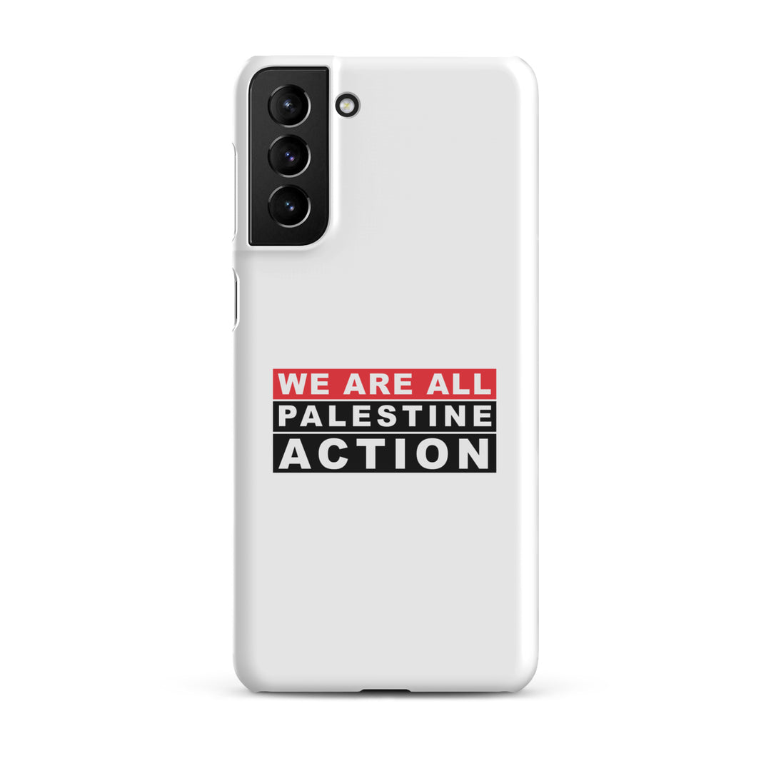We Are All Palestine Action - Snap Case for Samsung®, Samsung Glossy Samsung Galaxy S21 Plus