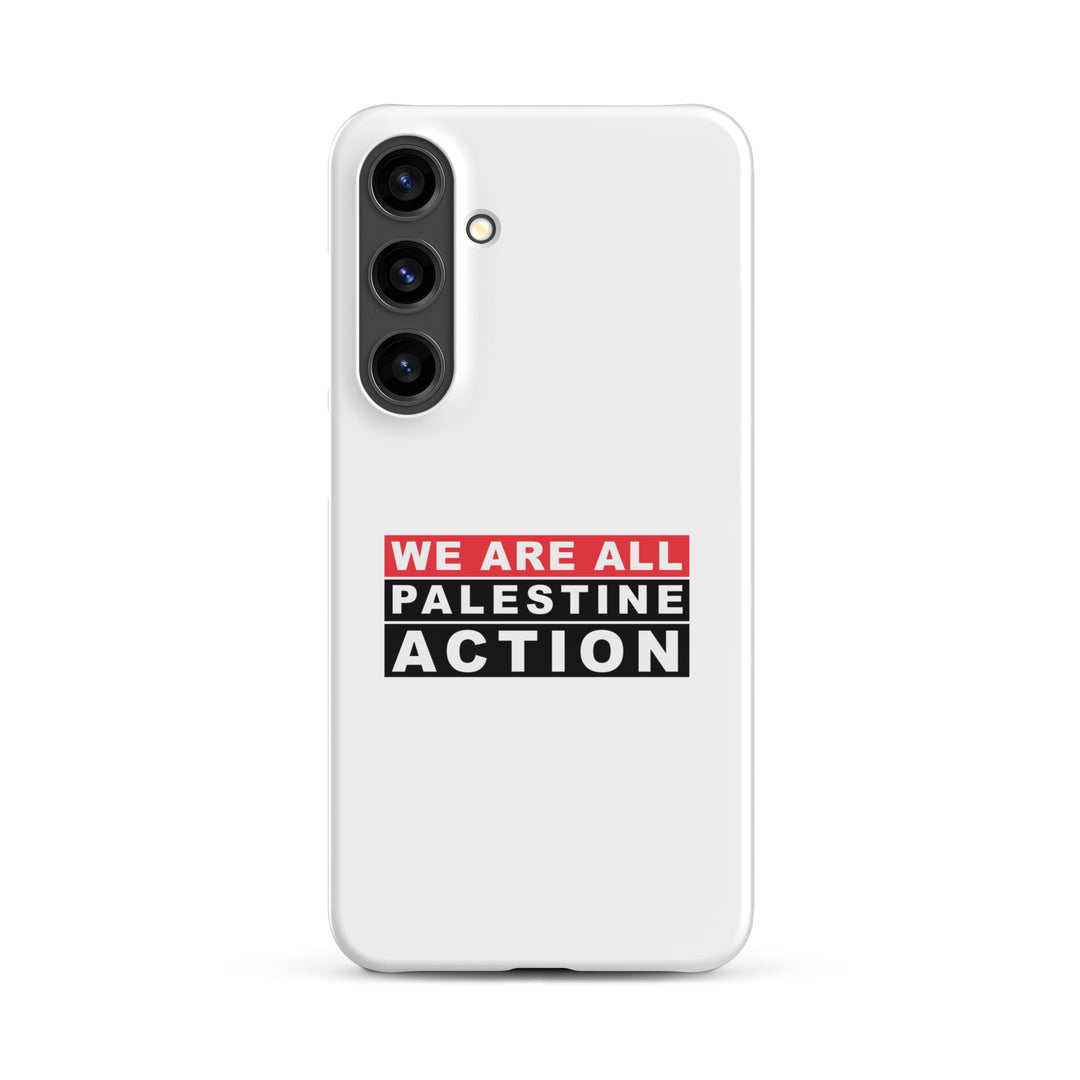 We Are All Palestine Action - Snap Case for Samsung®, Samsung Glossy Samsung Galaxy S24 Plus