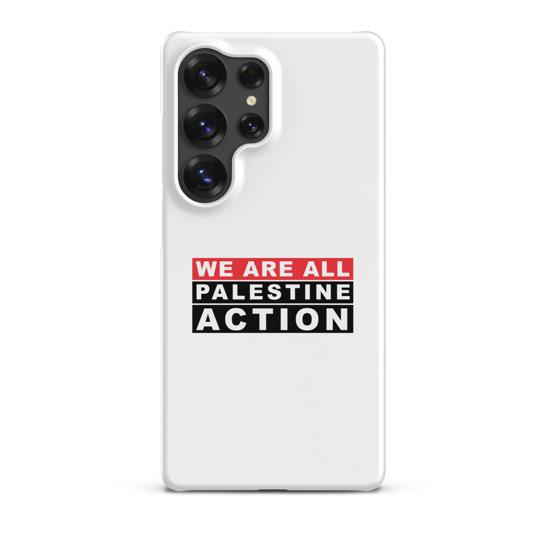 We Are All Palestine Action - Snap Case for Samsung®, Samsung Glossy Samsung Galaxy S25 Ultra