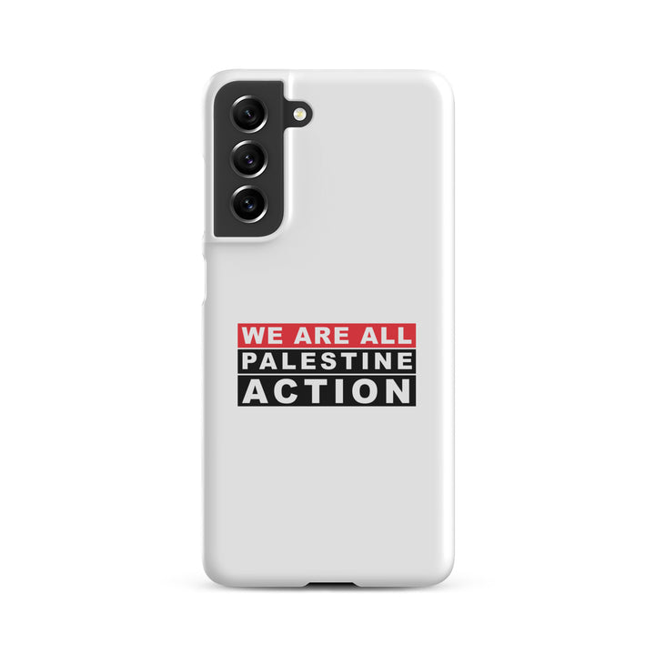 We Are All Palestine Action - Snap Case for Samsung®, Samsung Glossy Samsung Galaxy S21 Fe