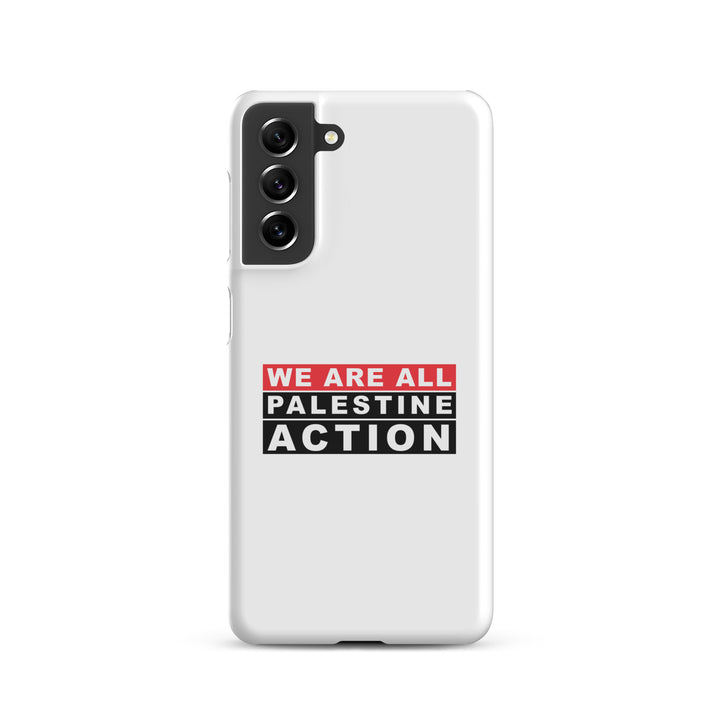 We Are All Palestine Action - Snap Case for Samsung®, Samsung Glossy Samsung Galaxy S21