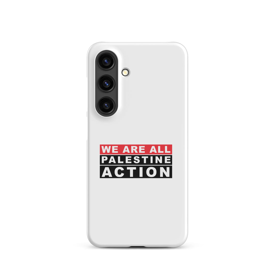 We Are All Palestine Action - Snap Case for Samsung®, Samsung Glossy Samsung Galaxy S24