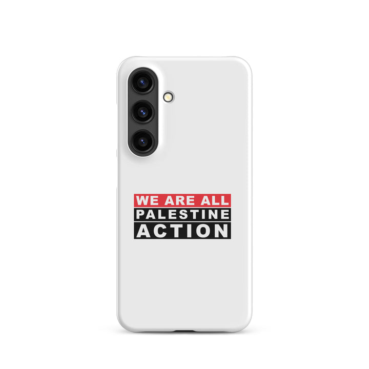 We Are All Palestine Action - Snap Case for Samsung®, Samsung Glossy Samsung Galaxy S24