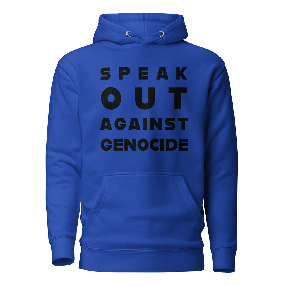 Speak Out Against Genocide - Men’s Hoodie, Team Royal
