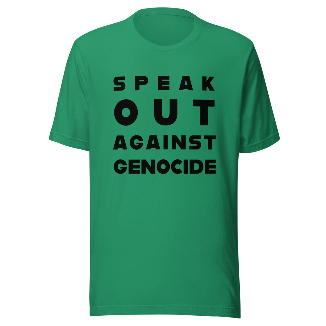 Speak Out Against Genocide - Men’s T-Shirt, T Shirt Kelly