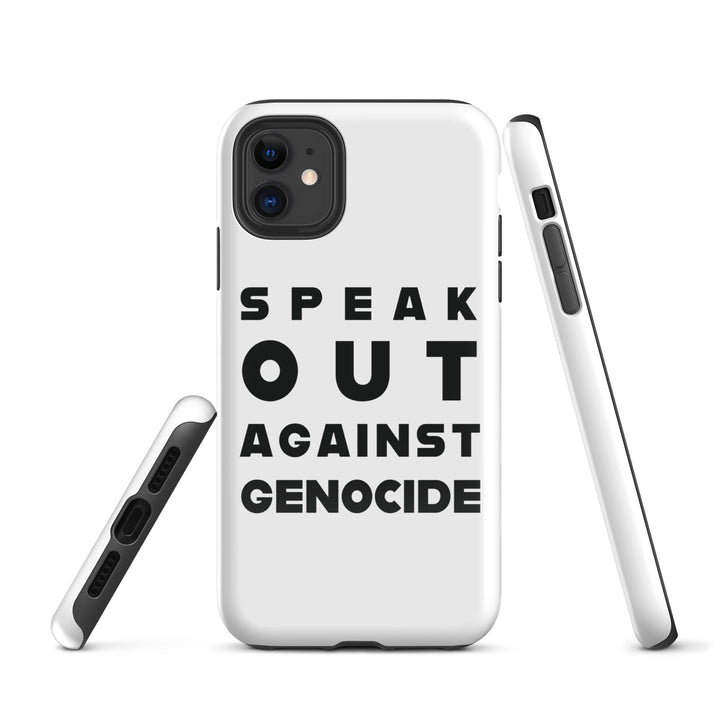 Speak Out Against Genocide - Tough Case for iPhone®, Glossy iPhone 11