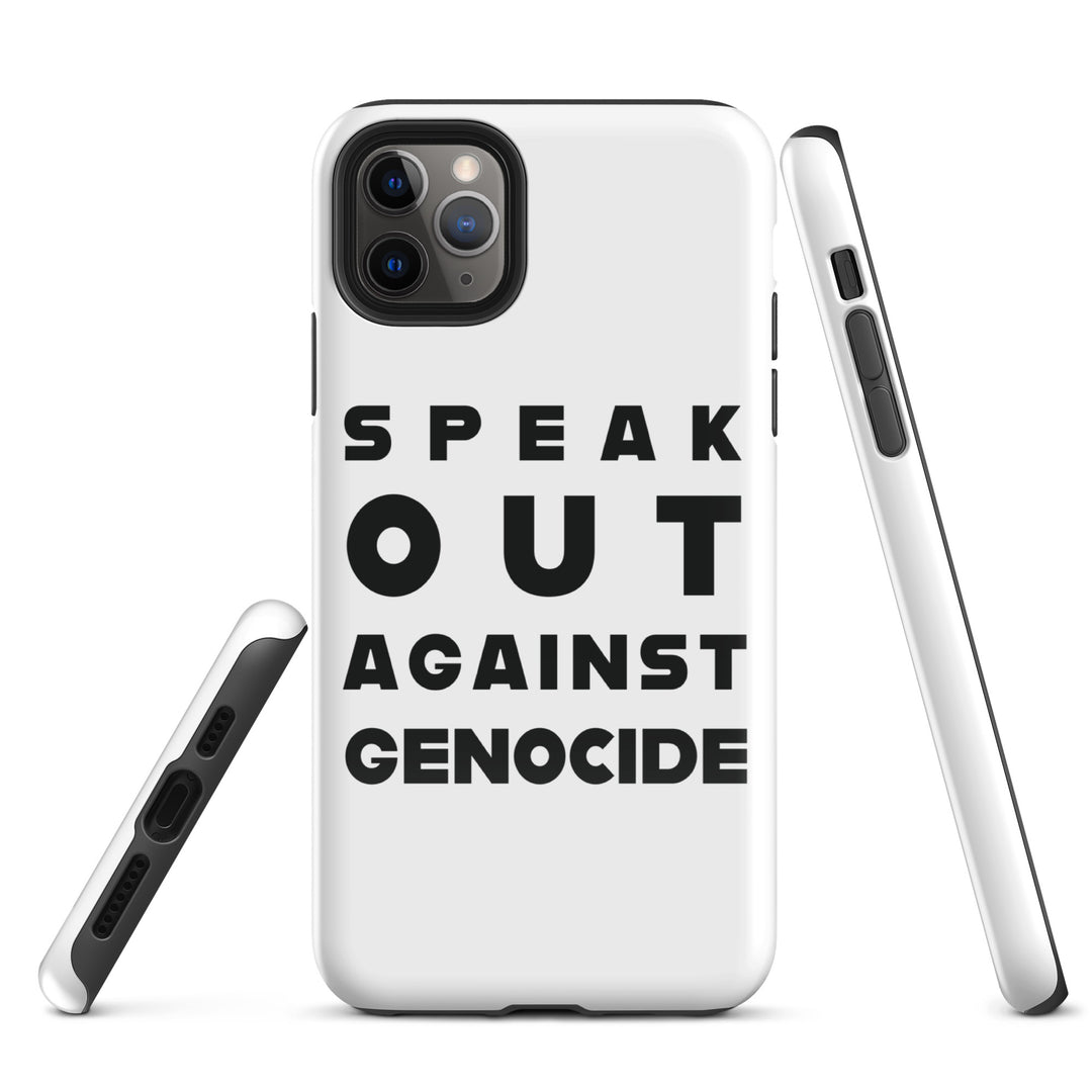 Speak Out Against Genocide - Tough Case for iPhone®, Glossy iPhone 11 Pro Max