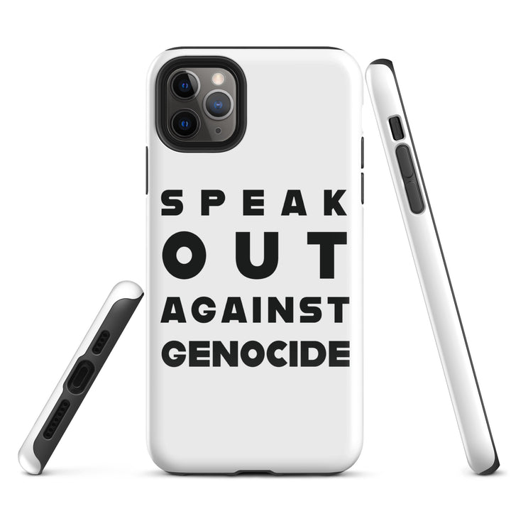 Speak Out Against Genocide - Tough Case for iPhone®, Glossy iPhone 11 Pro Max