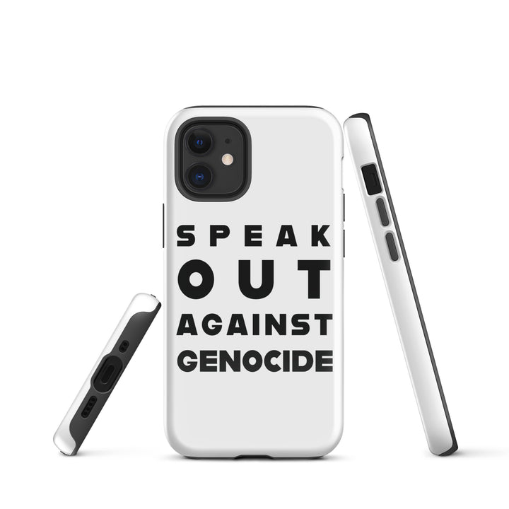 Speak Out Against Genocide - Tough Case for iPhone®, Glossy iPhone 12 Mini