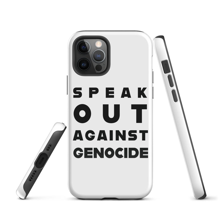 Speak Out Against Genocide - Tough Case for iPhone®, Glossy iPhone 12 Pro