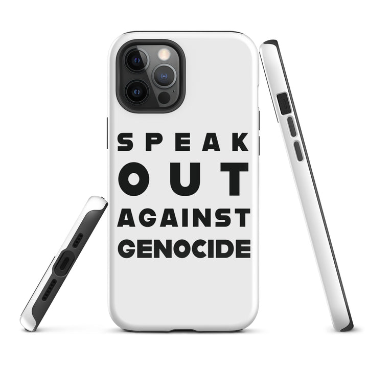 Speak Out Against Genocide - Tough Case for iPhone®, Glossy iPhone 12 Pro Max