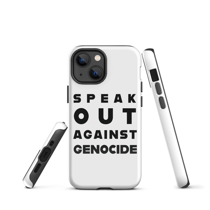 Speak Out Against Genocide - Tough Case for iPhone®, Glossy iPhone 13 Mini