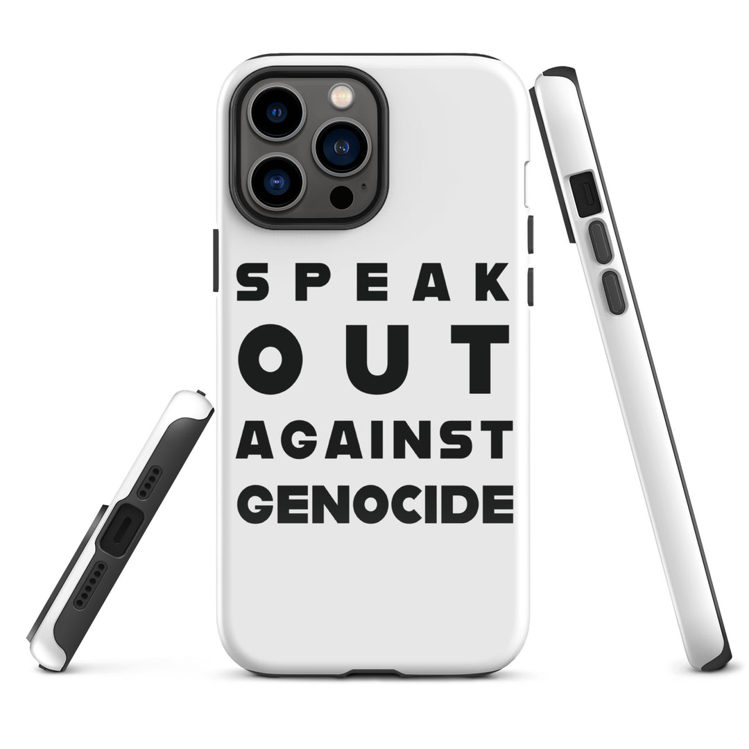 Speak Out Against Genocide - Tough Case for iPhone®, Glossy iPhone 13 Pro Max