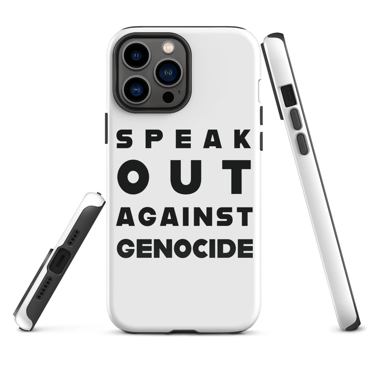 Speak Out Against Genocide - Tough Case for iPhone®, Glossy iPhone 13 Pro Max