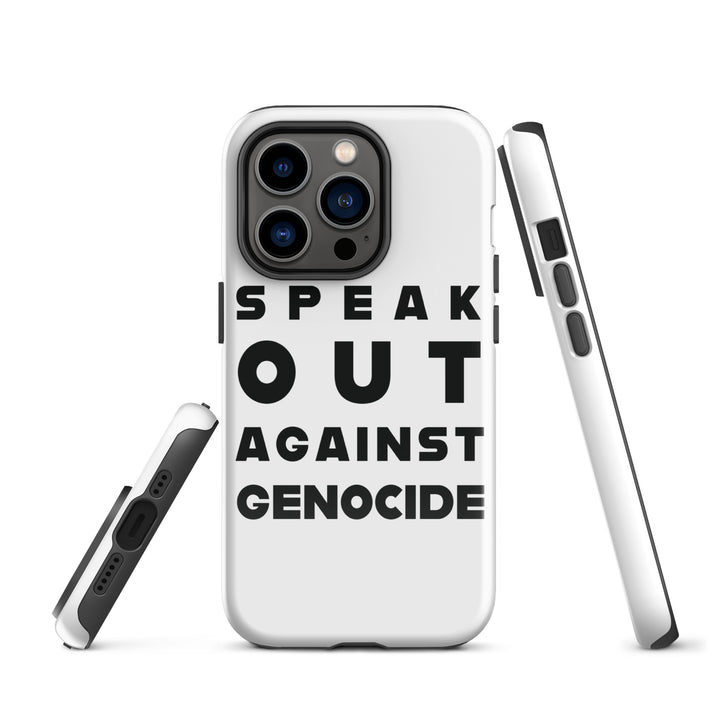 Speak Out Against Genocide - Tough Case for iPhone®, Glossy iPhone 14 Pro
