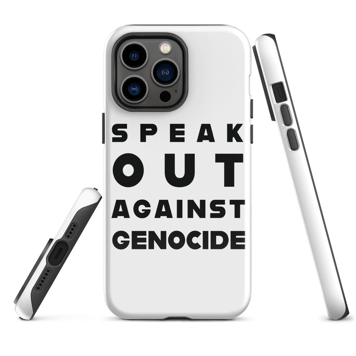Speak Out Against Genocide - Tough Case for iPhone®, Glossy iPhone 14 Pro Max