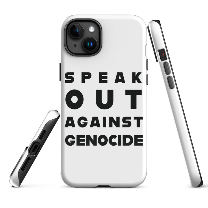 Speak Out Against Genocide - Tough Case for iPhone®, Glossy iPhone 15 Plus