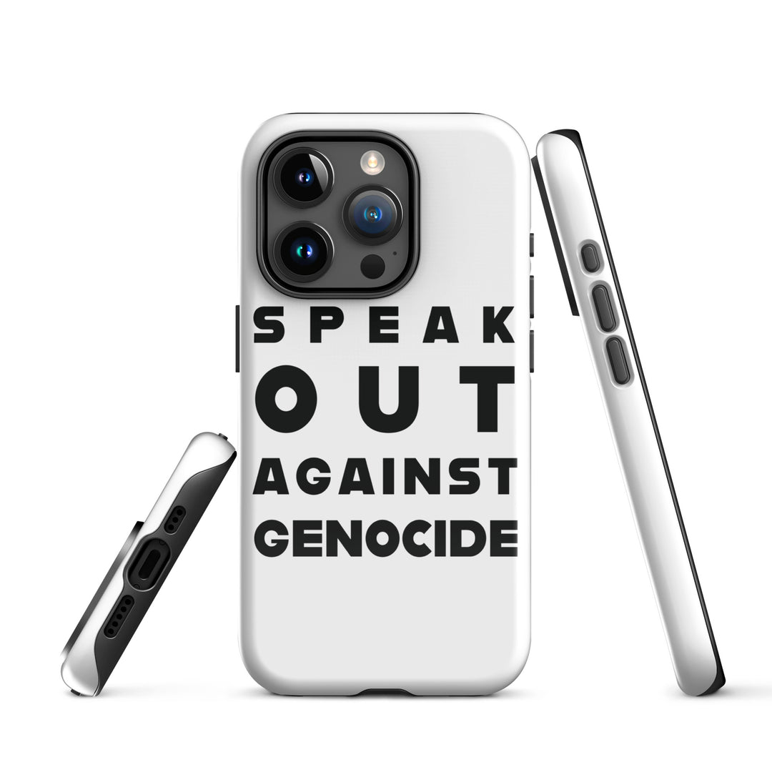 Speak Out Against Genocide - Tough Case for iPhone®, Glossy iPhone 15 Pro