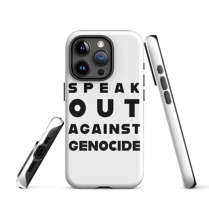 Speak Out Against Genocide - Tough Case for iPhone®, Glossy iPhone 15 Pro