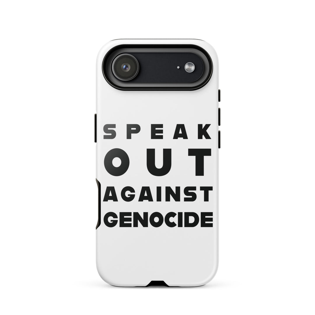 Speak Out Against Genocide - Tough Case for iPhone®, Glossy iPhone 17 Air