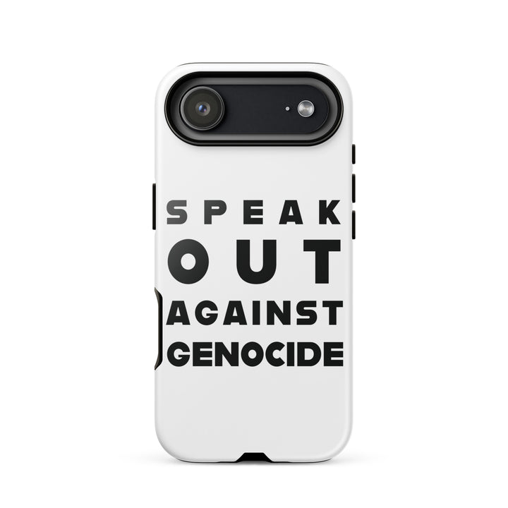 Speak Out Against Genocide - Tough Case for iPhone®, Glossy iPhone 17 Air