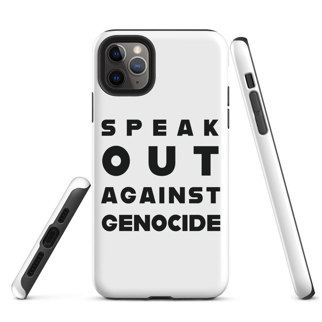 Speak Out Against Genocide - Tough Case for iPhone®, Matte iPhone 11 Pro Max