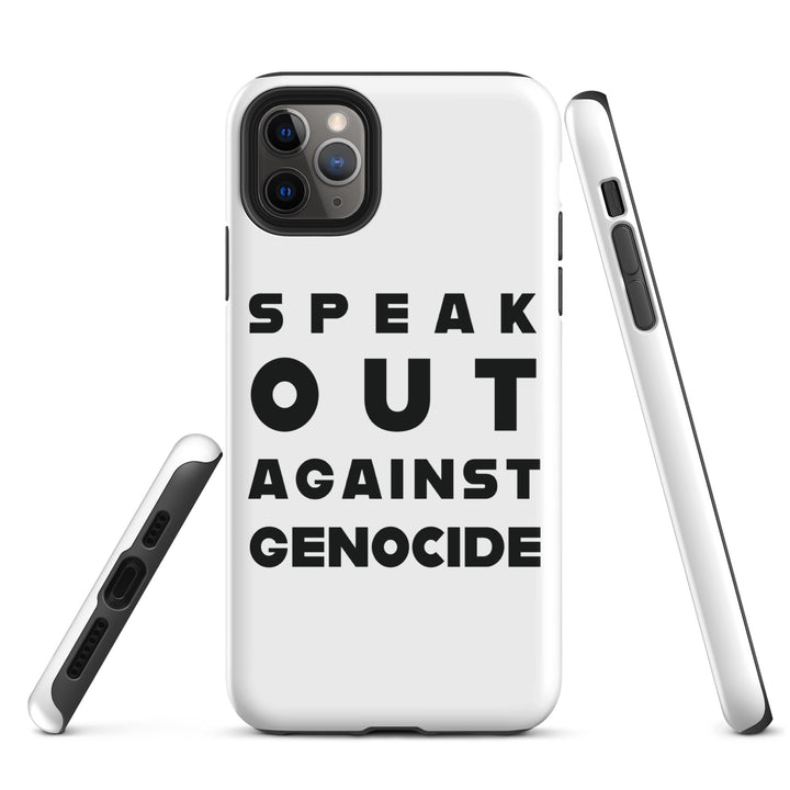 Speak Out Against Genocide - Tough Case for iPhone®, Matte iPhone 11 Pro Max